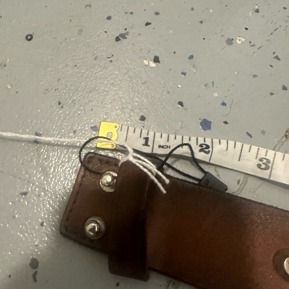 DSQUARED Leather Studded Runway Belt / XS - Picture 6 of 7
